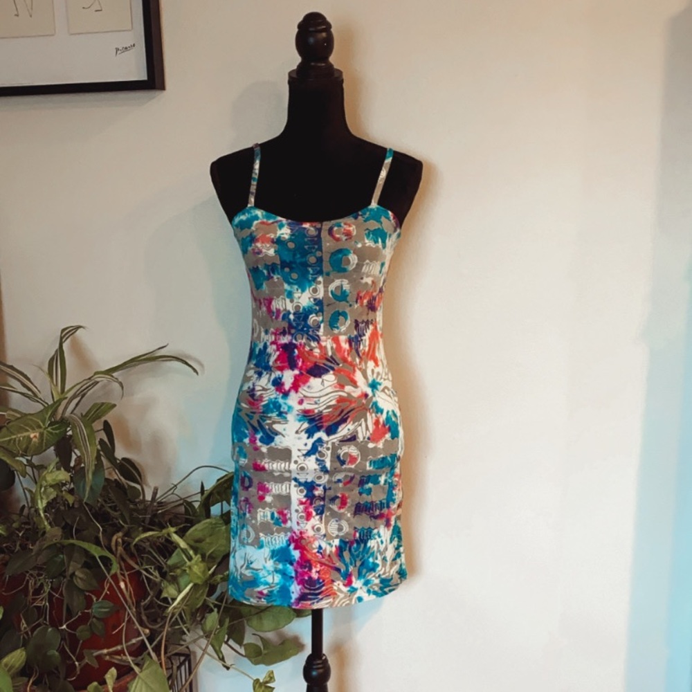 Tie-dye short Dress